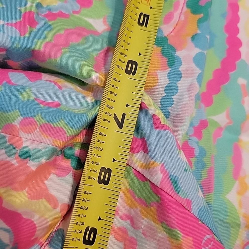 Lilly Pulitzer Shorts Womens 0 Multicolor The Callahan Shorts 5" Inseam 19277 - Picture 12 of 12